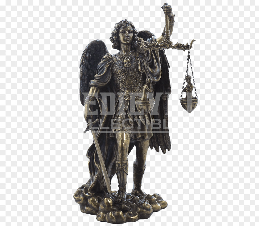 Angel Michael Lucifer Gabriel Archangel Statue PNG