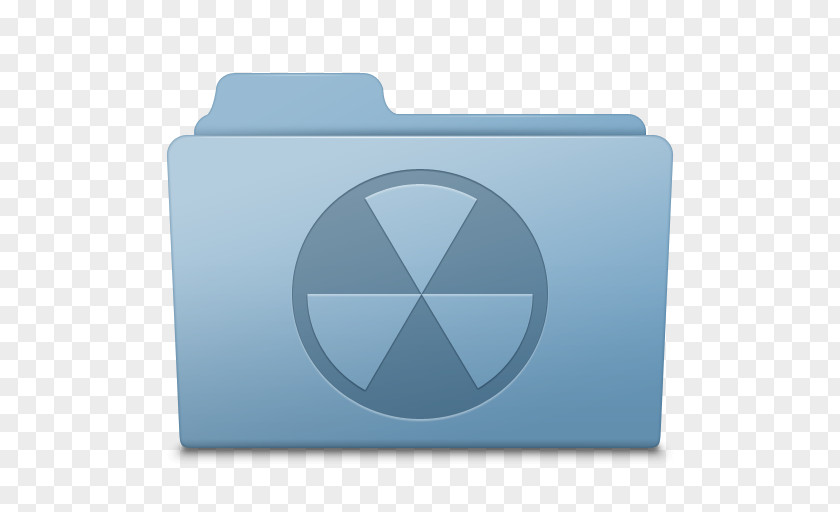 Burnable Folder Blue Electric Brand PNG