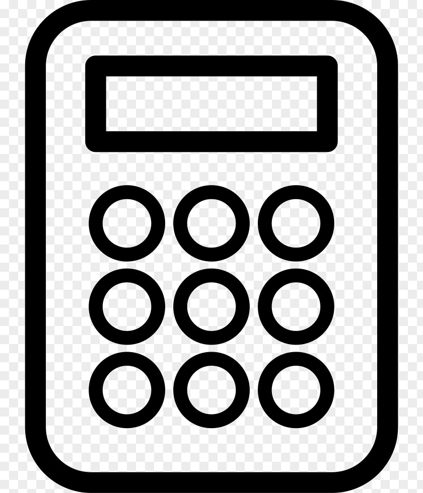 Calculator Icon Design PNG