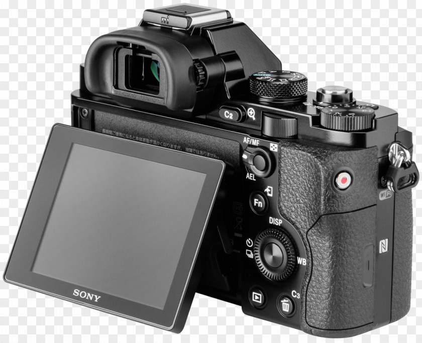 Camera Lens Digital SLR Sony α9 Alpha 7R Mirrorless Interchangeable-lens PNG