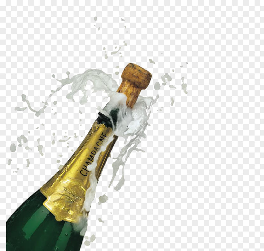 Champagne Popping Transparent Picture Clip Art PNG