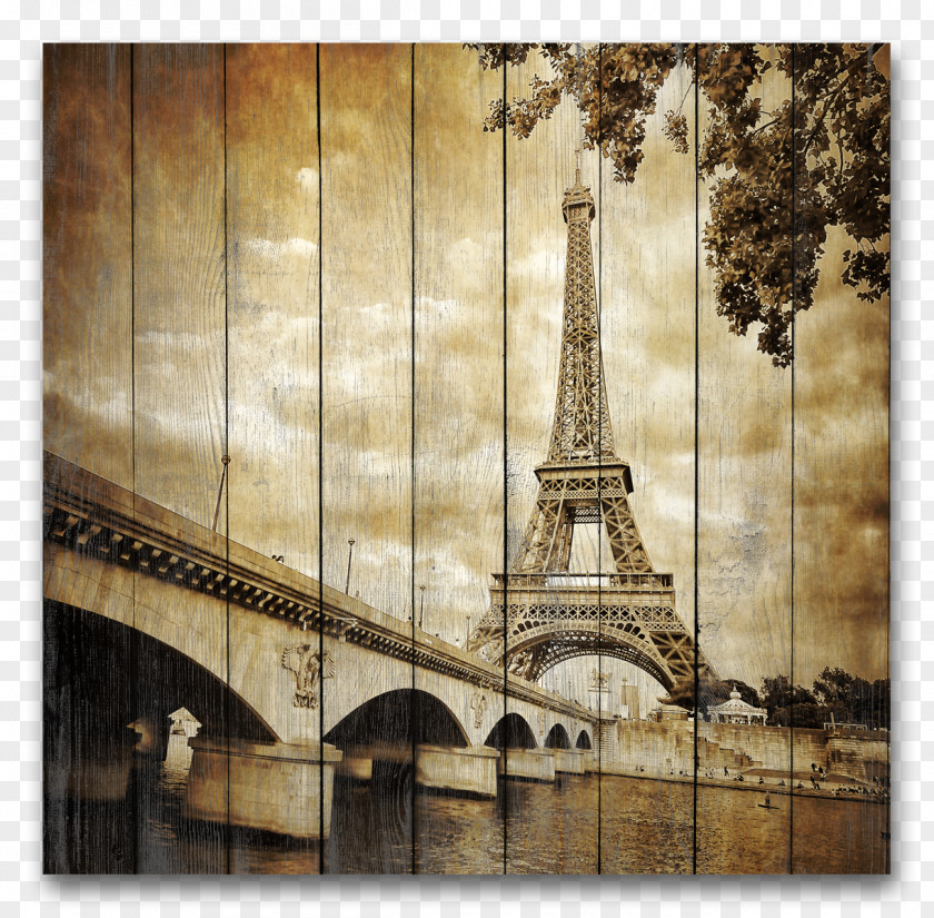 Paris Eiffel Tower Big Ben Quadro Lojas Americanas PNG