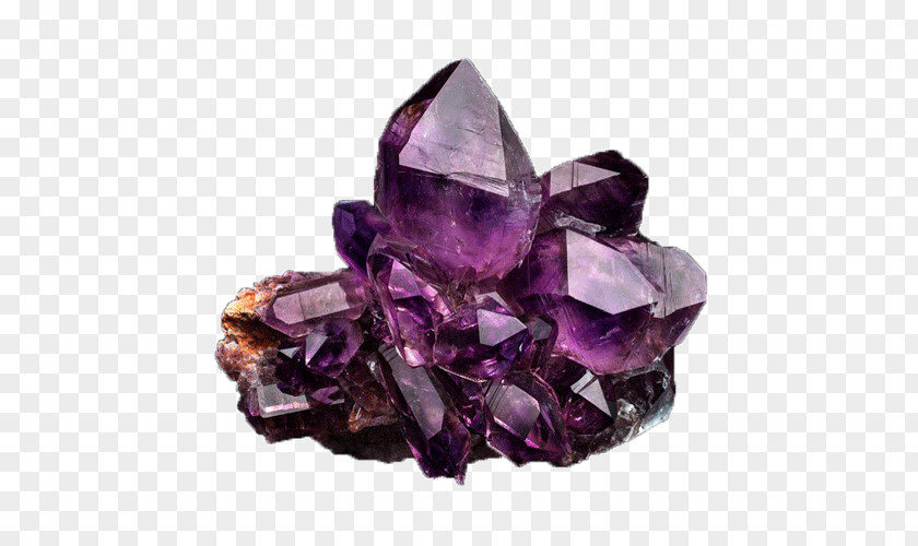 Quartz Geode Amethyst Purple Crystal PNG