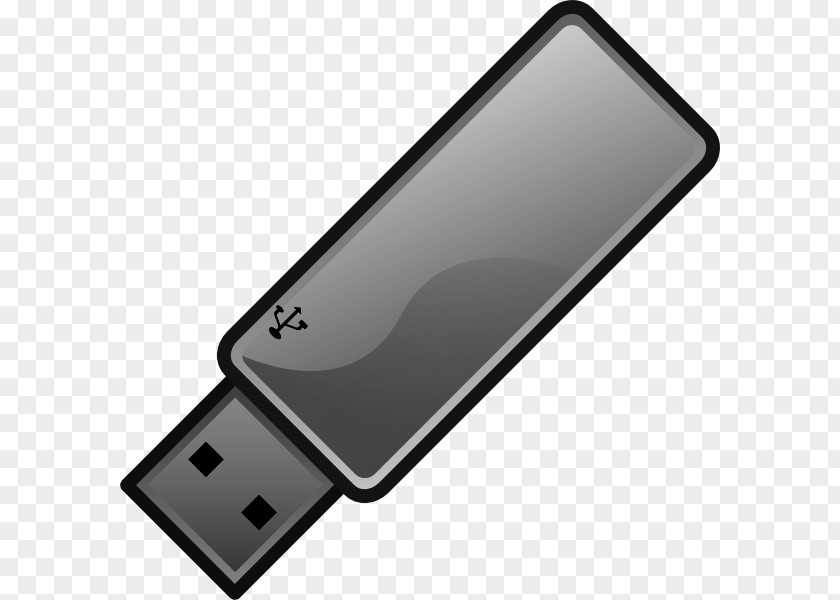 USB Flash Drives Memory Dongle Clip Art PNG