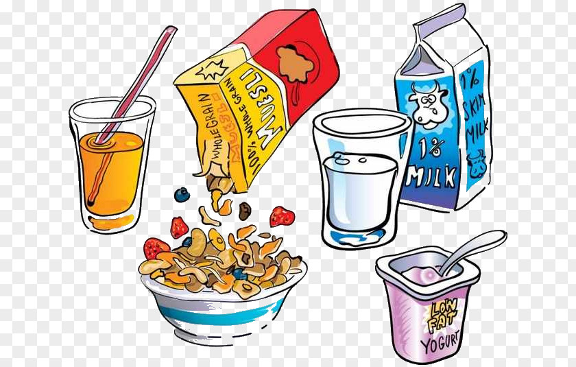 Breakfast Cereal Croissant Clip Art PNG