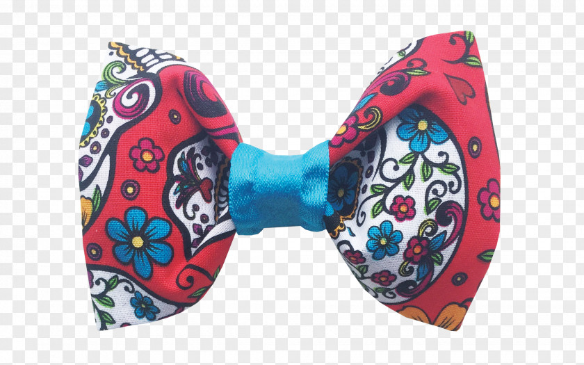 Red Collar Dog Bow Tie Kerchief Day Of The Dead Party Skull PNG