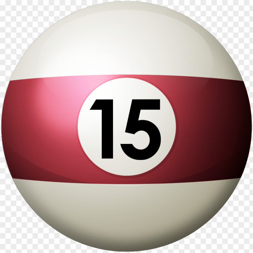 15 Billiard Balls Pool Billiards Ten-ball Eight-ball PNG