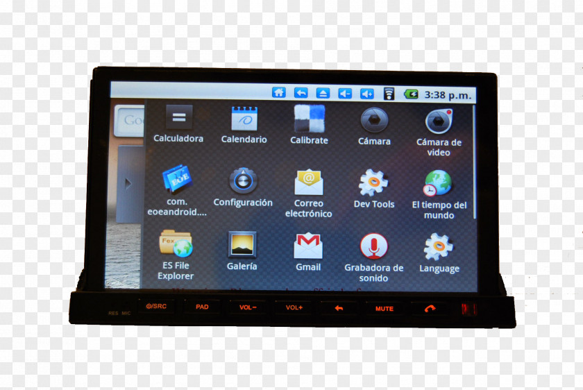 Android Display Device Electronics Multimedia Gadget PNG