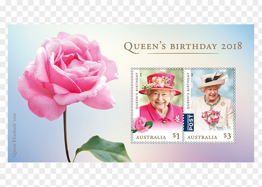 Australia Queen's Birthday Public Holiday New Zealand Postage Stamps PNG