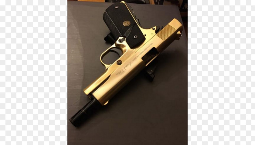 Gold Gun Firearm Trigger GBB Airsoft Guns PNG