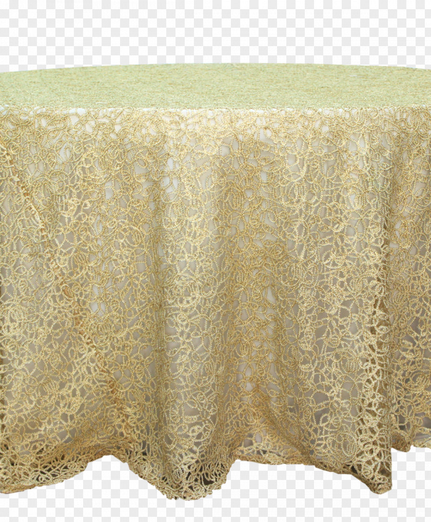 Gold Tablecloth Brocade Bed Skirt Lace PNG