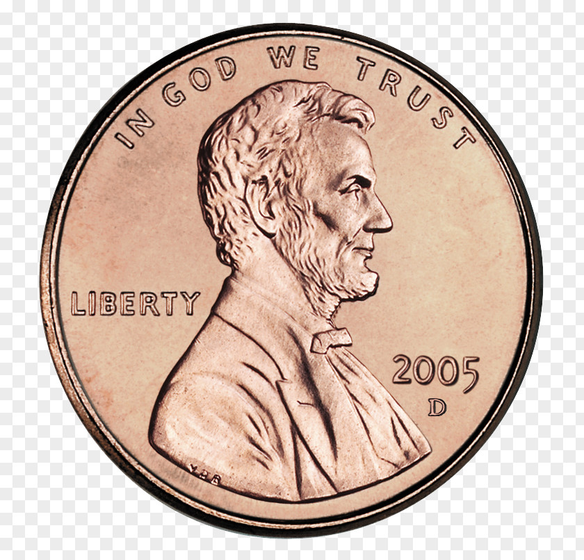 Lincoln Memorial Penny Cent Coin Indian Head PNG