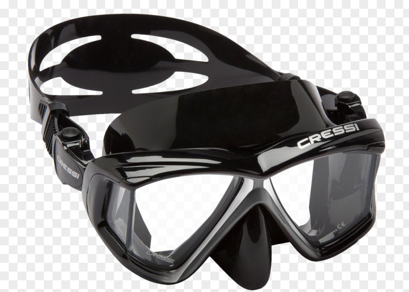 Mask Diving & Snorkeling Masks Cressi-Sub Cressi Panoramic 4 Scuba Set PNG