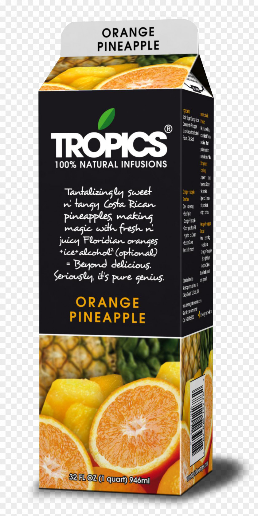 Orange Pineapple Cocktail Piña Colada Lemon Smoothie Juice PNG