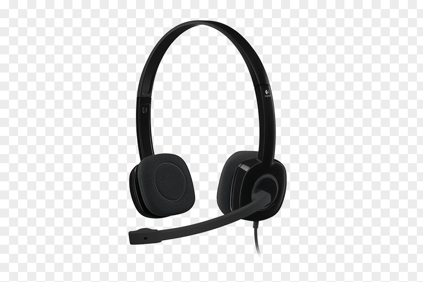 Stereo Speakers Noise-canceling Microphone Noise-cancelling Headphones Logitech PNG