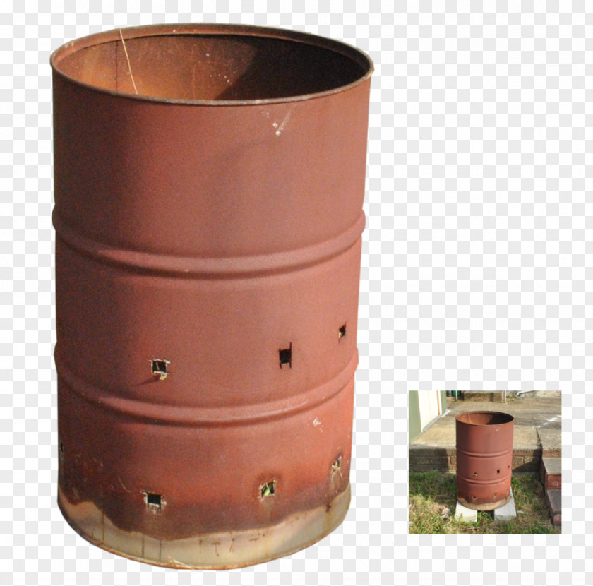 Alcatraz Metal Cylinder PNG