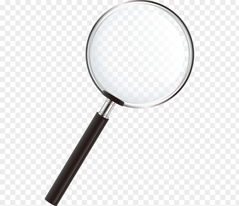 Magnifying Glass Laboratory Appliances Icon PNG