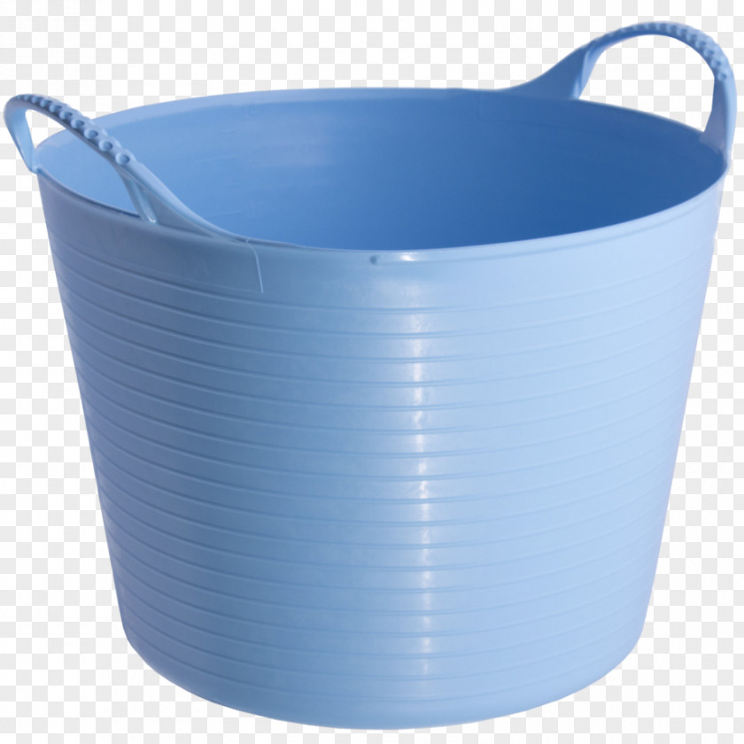 Sky Blue Color Bucket Liter PNG