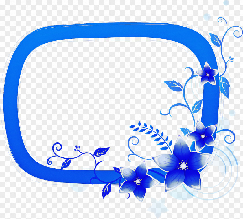 Blue Jewellery Flower PNG