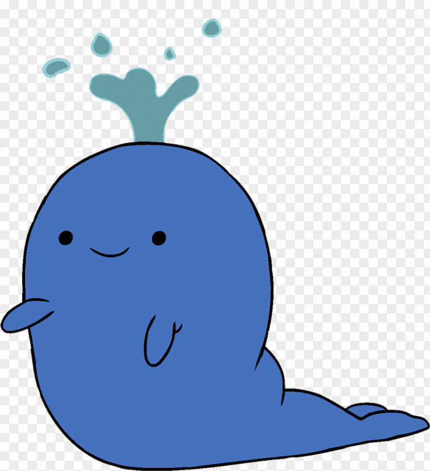 Cartoon Whale Blue Animation Clip Art PNG