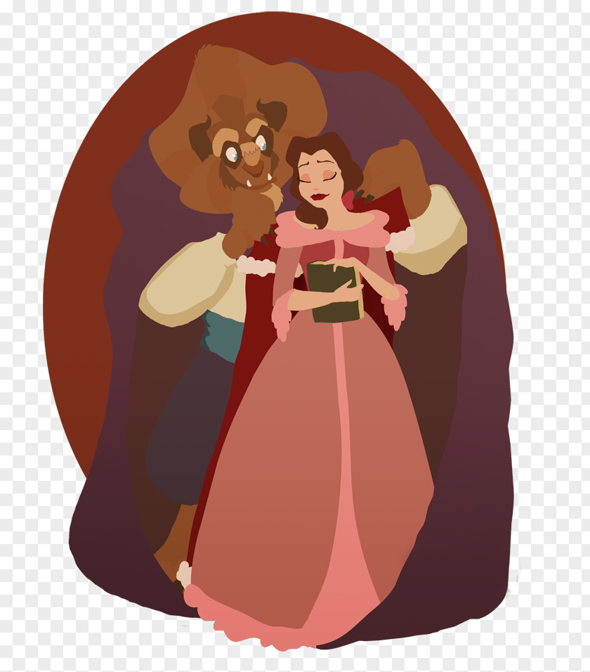 Disney Princess Belle Beast The Walt Company Something There Art PNG