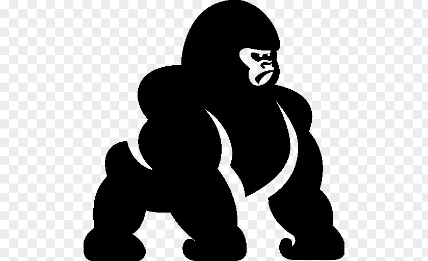Gorilla Primate Monkey Clip Art PNG