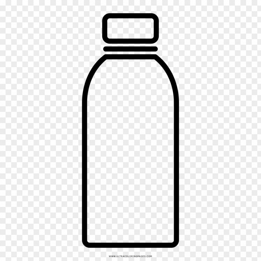 Bottle Water Bottles Coloring Book Drawing PNG