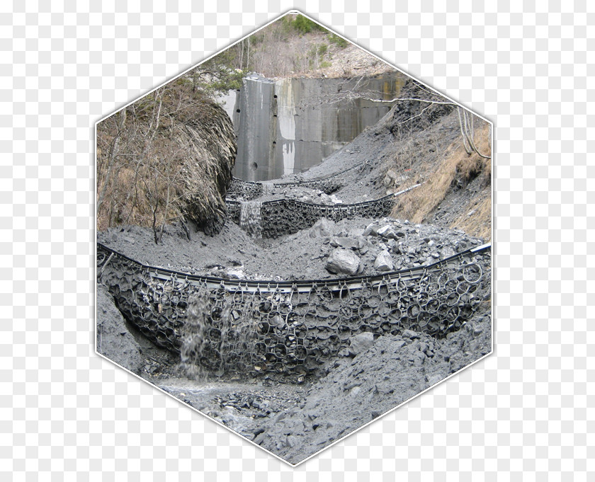 Debris Concrete Flow Waterproofing Protection Fence PNG