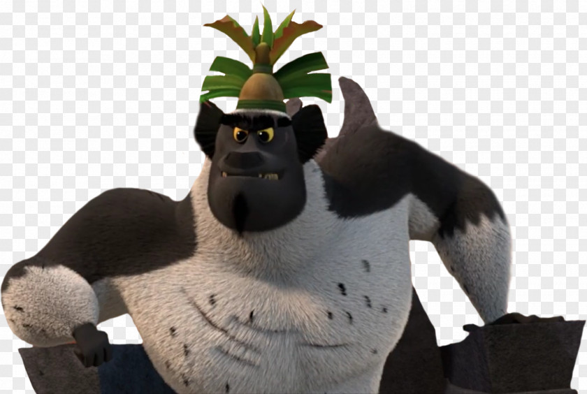 Gorilla Mort Lemurs Madagascar DreamWorks Animation PNG