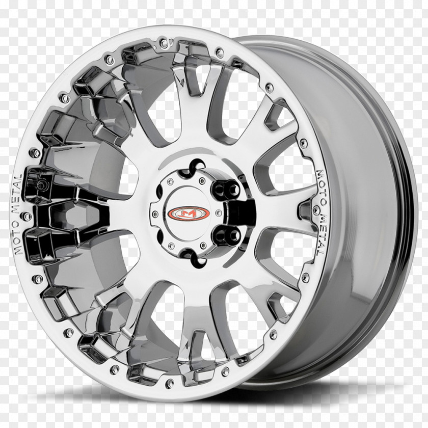 Metal Wheel Car Rim Chrome Plating PNG