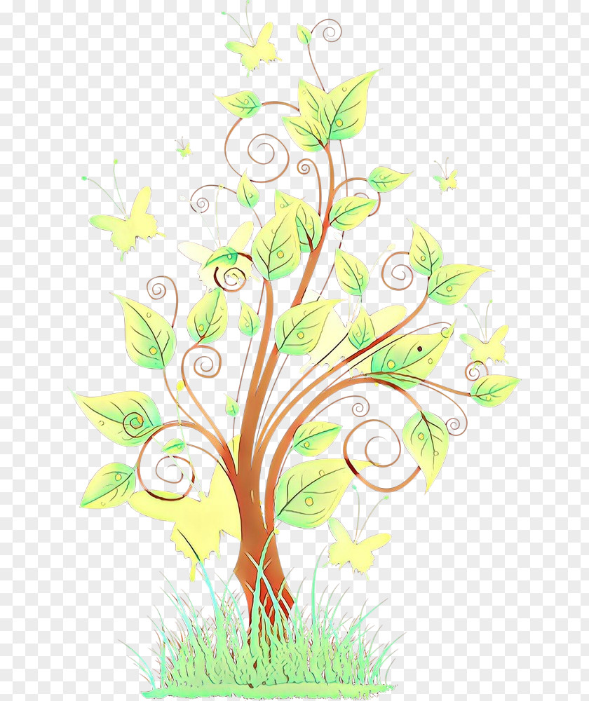 Twig Pedicel Floral Design PNG