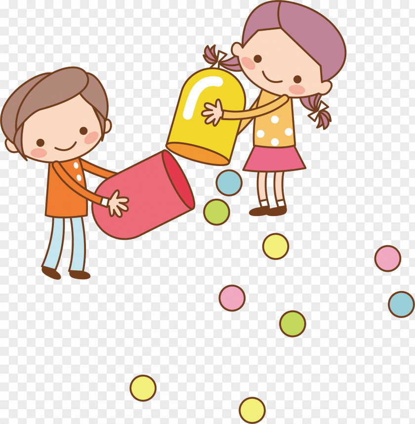 Cartoon Children Illustration PNG