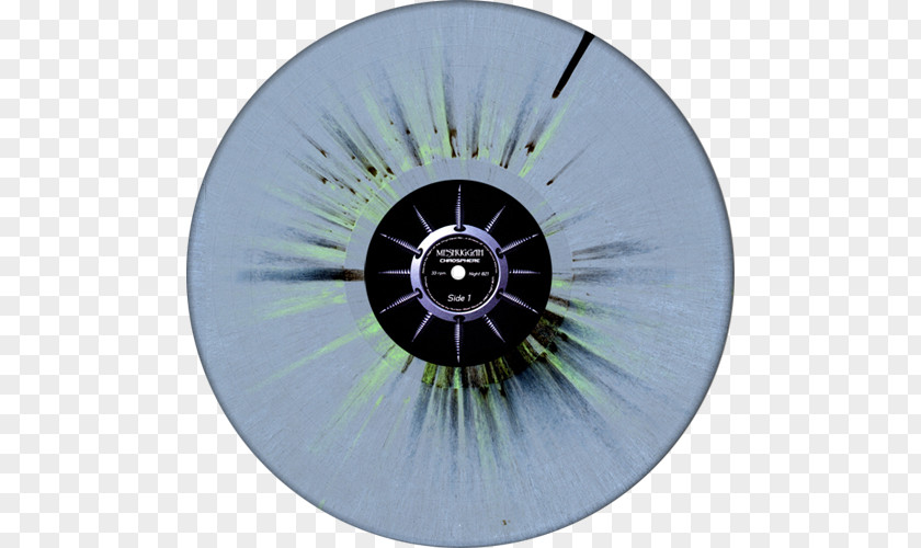 Chaosphere Meshuggah Phonograph Record ObZen Nuclear Blast PNG