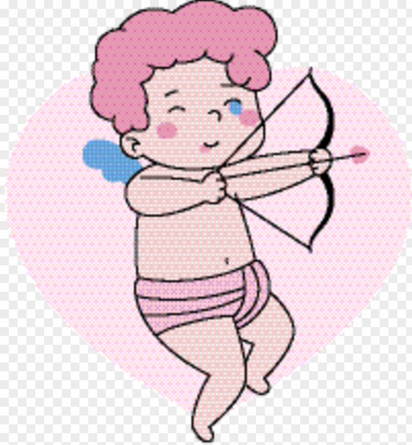 Child Joint Pink Flower Cartoon PNG