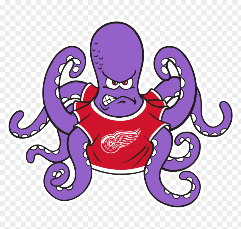 Red Wings Detroit National Hockey League Al The Octopus 2009 Stanley Cup Finals PNG