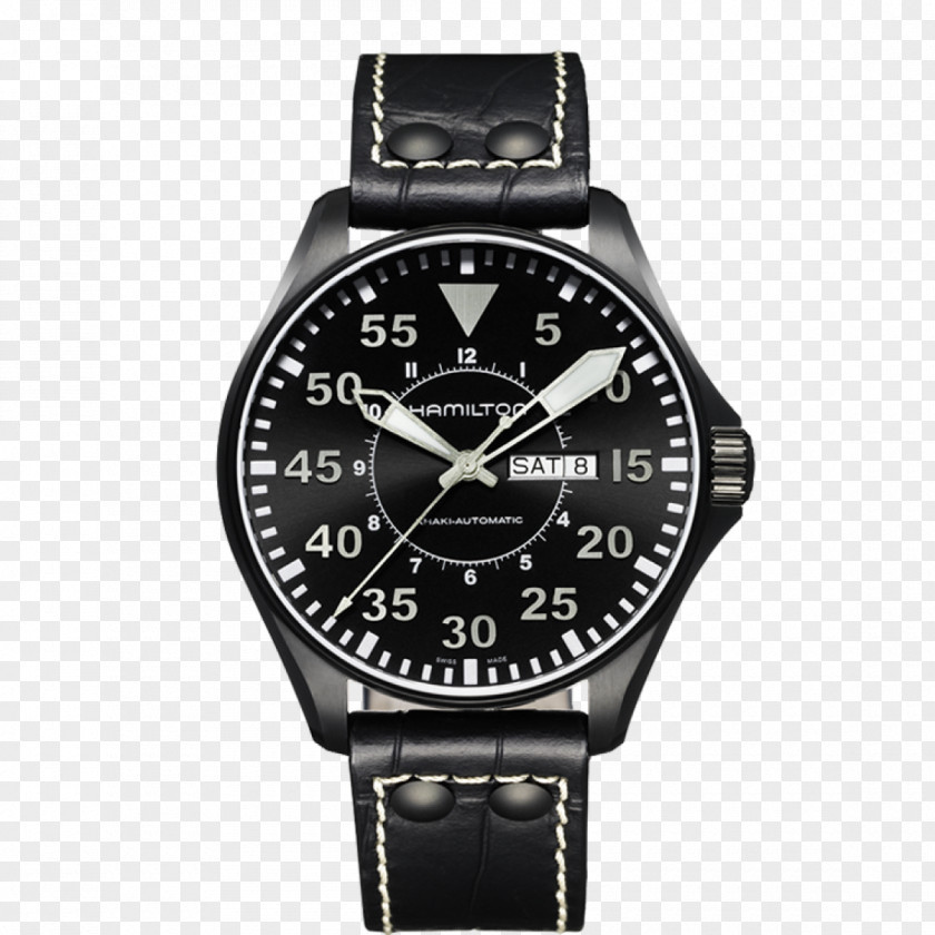 Watch Strap Hamilton Company Chronograph PNG