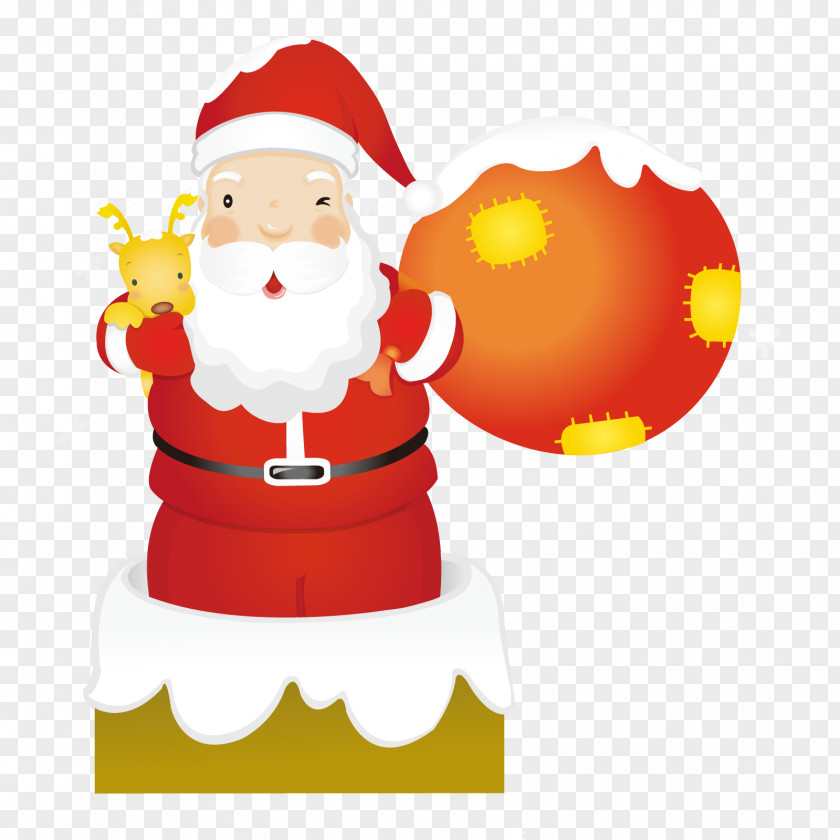 After Christmas Shopping Santa Claus Day Ornament Vector Graphics Clip Art PNG