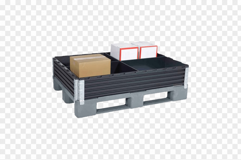 Box Plastic Pallet Collar Palette En Plastique PNG