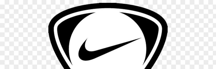 Circle Crescent Logo White Nike PNG