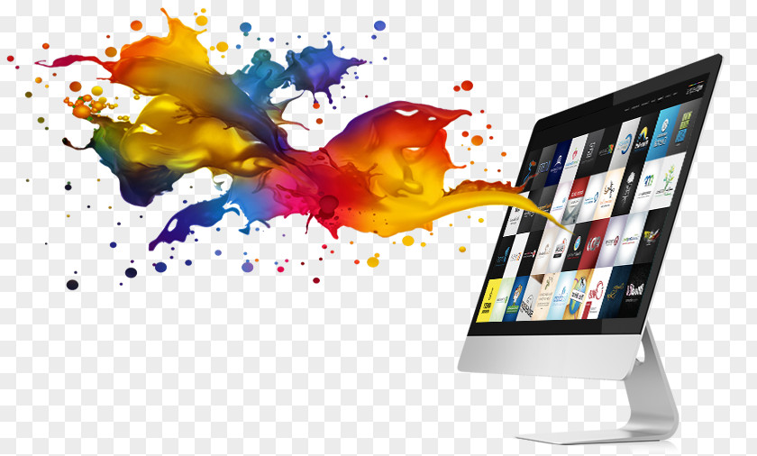 Creative Advertising Web Development Colour Hub Design Graphic PNG