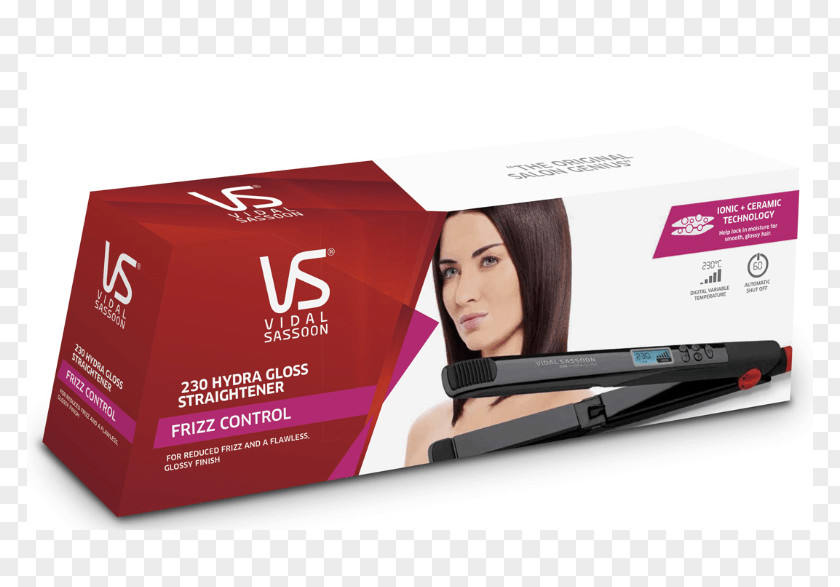 Hair Iron Straightening Frizz CF6430 Rowenta Prostownica PNG