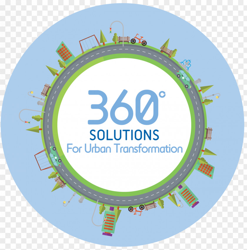 Urban Transformation Logo Brand Circle Font PNG