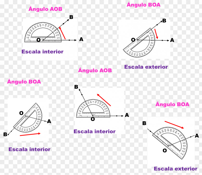 Angle Triangle Protractor Geometry Right PNG