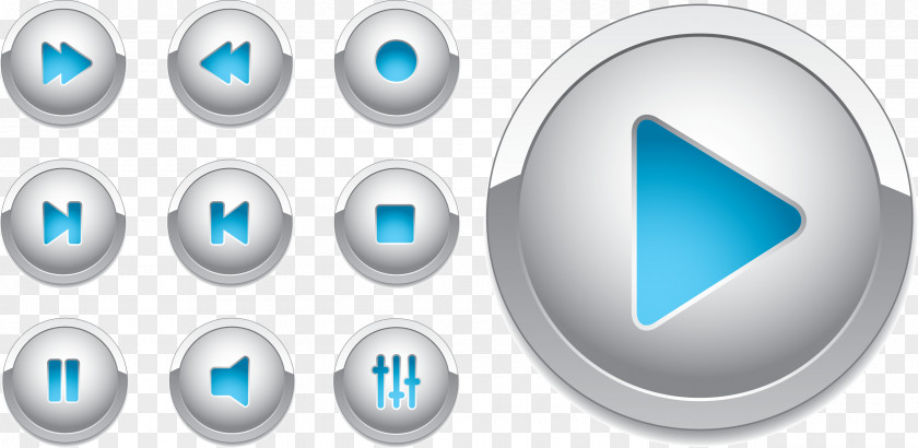 Button Vector Material Download Icon PNG