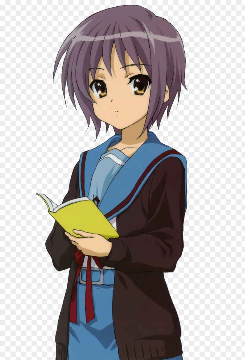 Haruhi Suzumiya Yuki Nagato Mikuru Asahina Kyon Itsuki Koizumi PNG