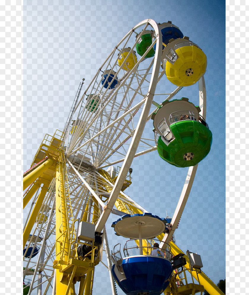 Ocean Park Hong Kong Ferris Wheel Amusement Ride PNG