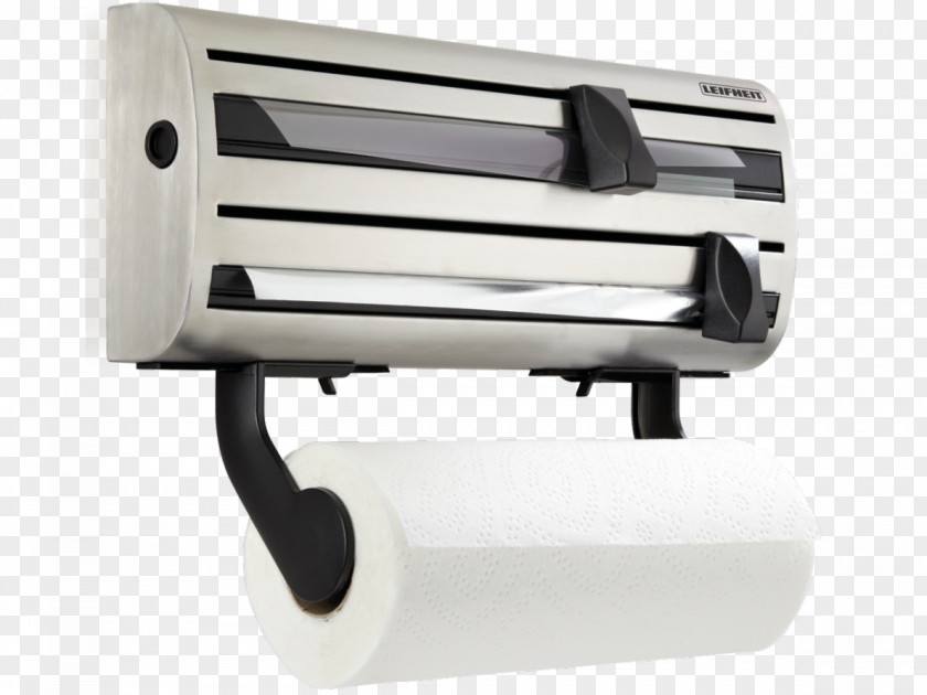 Papertowel Dispenser Paper Leifheit Kitchen Aluminium PNG