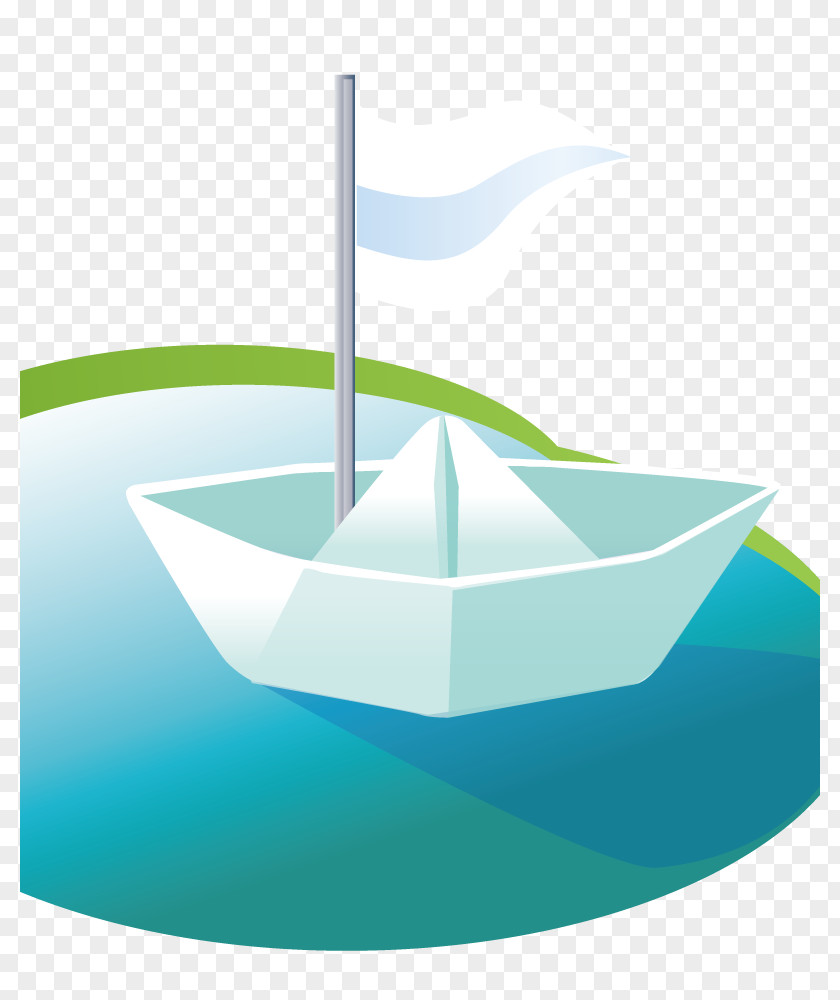 Water Small Paper Boats PNG