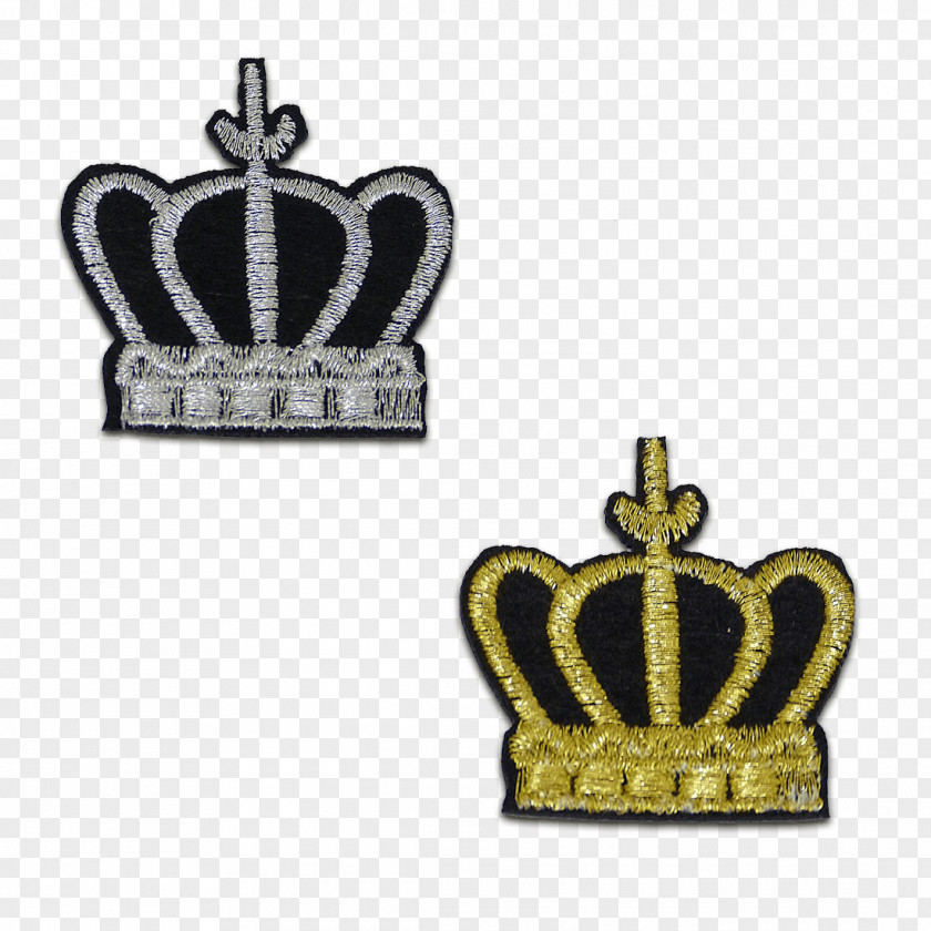 Crown Embroidered Patch Embroidery Appliqué King PNG