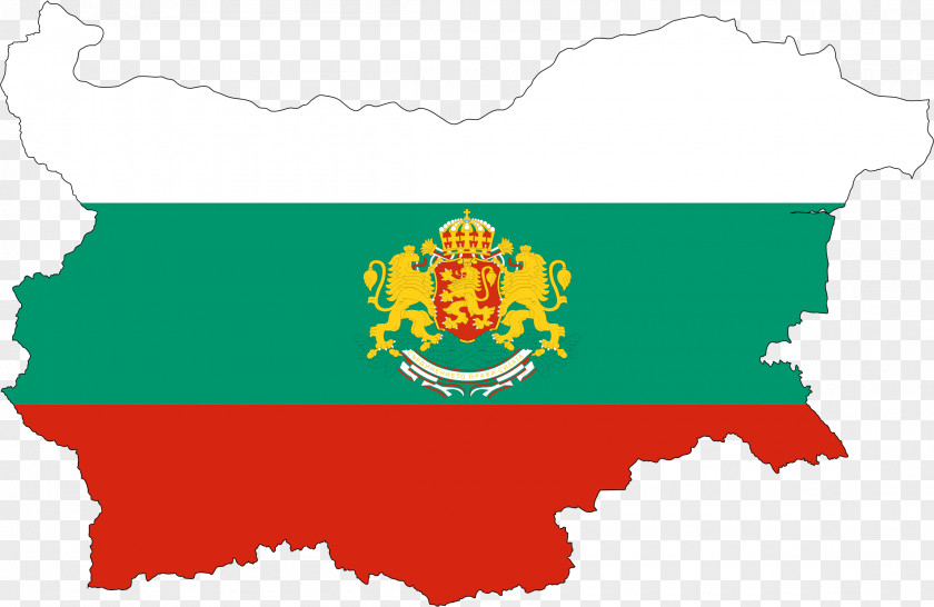 Map Bulgarian Vector Flag Of Bulgaria PNG